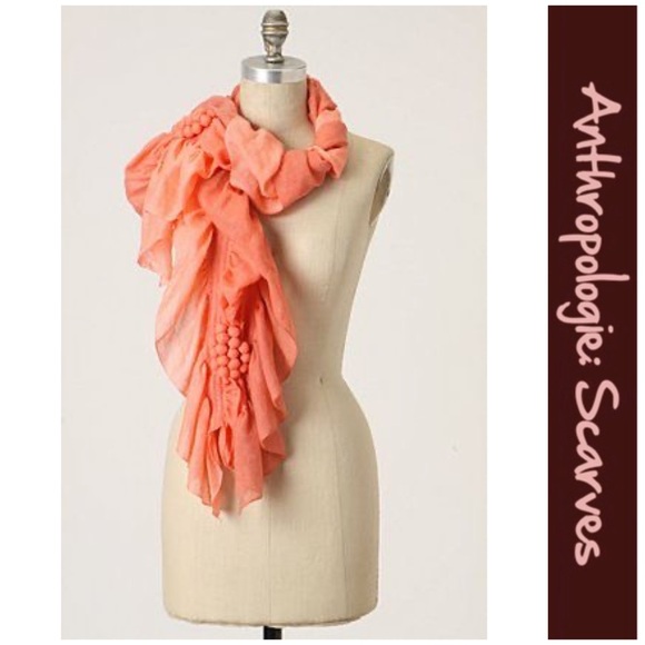 Anthro “Shadowed Vine Scarf” - Picture 1 of 9